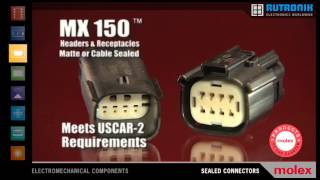 Molex Sealed Connectors [upl. by Atig]