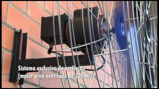 VENTILADOR INDUSTRIAL POWER 10wmv [upl. by Sheply]