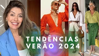 40 TENDÊNCIAS VERÃO 2024  MODA 2024 tudo o que vai usar neste verão cores 2024 calçados e moda [upl. by Elie464]