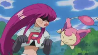 Pokemon Advanced Generation  Skitty tail slaps Jessie [upl. by Ambrosio]