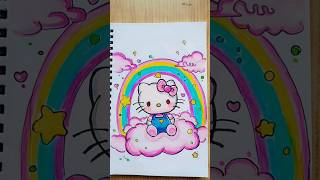 Drawing Hello Kitty 🩷🩷 hellokitty sanrio sanriocharacters drawingmaster12 cute kawaii neko [upl. by Rabiah127]