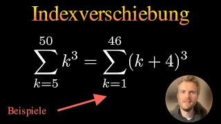 Indexverschiebung bei Summen an Beispielen erklärt [upl. by Cybil]