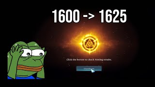 Lost Ark 1600 to 1625 WEAPON HONING [upl. by Abernathy]