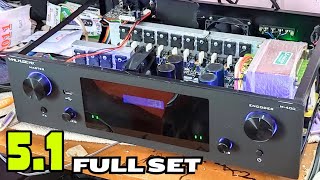 51 REMOTE KIT BASED Arc DOLBY AMP FULL SET [upl. by Ahsiret]