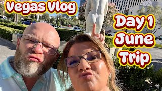 Las Vegas Strip Crawl Vdara Room Tour Vice VersaBlack Tap Gambling Vegas Vlog Day 1 June 2024 [upl. by Enellek]