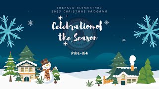 Tabasco Elementary Christmas 2023  PreK4Early Childhood SelfContained [upl. by Lachance]