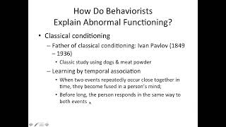 Understanding Models of Abnormality Behavioral Factors and Treatment [upl. by Hsu]