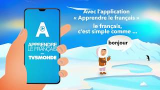 📲 Téléchargez lapplication « Apprendre le français avec TV5MONDE » [upl. by Ainoek450]