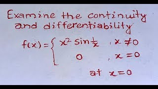 continuity and differentiability of bsc part 1 maths in hindi  most expected question [upl. by Lucie895]