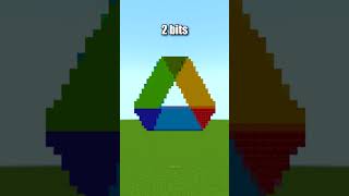 Minecraft Google 64 bits 32 bits 16 bits 8 bits 4 bits 2 bits 1 bit [upl. by Idelle]