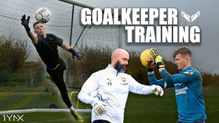 Pro Coach Wayne Brown works with Ideal GK amp Toby Bull  FULL SESSION  1YNX Goalkeeping [upl. by Cassandry]