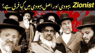 Difference between Zionist amp Jews  Zionist History  Zionism vs Judaism  UrduHindi [upl. by Eniamrej935]