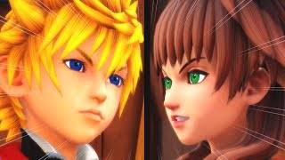 KH MMD Roxas amp Olette  You Hurt My Friend Miraculous🐞 [upl. by Markos109]