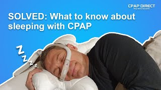 How to sleep with CPAP successfully [upl. by Atteuqcaj]