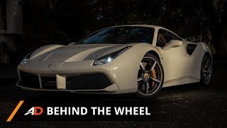 2017 Ferrari 488 GTB Review  Behind the Wheel [upl. by Yetti]