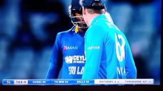 Jos Buttler calls Sri Lanka captain Angelo Mathews a quotCheating Fkquot [upl. by Camella570]