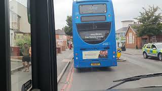 854 SF56 OXF on The Last 143 From Reading to Goring Station Via Upper Bailsdon [upl. by Jemine]