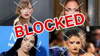 MASS Celebrity Blockout  Celebs Are OUT metgala2024 [upl. by Rellek]