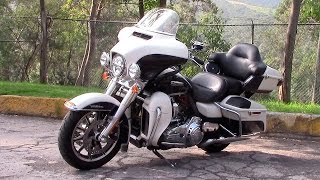 Harley Davidson Electra Glide Ultra Classic 2015 a prueba  Autocosmos [upl. by Porett]