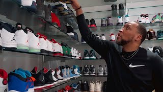 This NBA AllStars Sneaker Collection Is 3 Stories [upl. by Klute463]