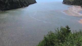 Bay of Fundy Tide Timelapse Fundy National Park [upl. by Eleda]