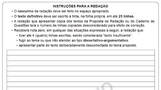 📝 REDAÇÃO NA PRÁTICA  ENCCEJA 2020  Ensino Fundamental [upl. by An]