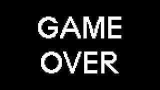 Game Over Sound Effects High Quality [upl. by Eceinwahs199]