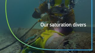 How Our Saturation Divers Help Us Face Offshore Challenges  Our People [upl. by Muldon]