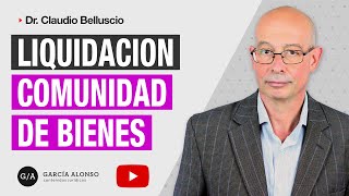 LIQUIDACIÓN de la COMUNIDAD DE BIENES 🤝CONVENIO EXTRAJUDICIAL [upl. by Ainotahs]