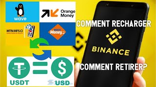 Utiliser BINANCE Partout dans le monde Dépôt et Retrait par Service Money deblocage icloud free [upl. by Kurzawa]