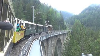 Fahrt mit dem RhB Nostalgiezug von Filisur nach Davos Platz [upl. by Renaxela666]