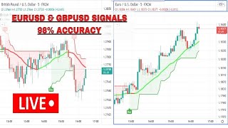 EURUSD amp GBPUSD M5 Scalping System Live Forex Signals 247  Best Forex Trading Intraday Strategies [upl. by Atnahsal]