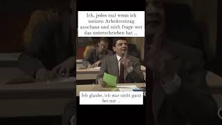 Der Arbeitsvertrag 🔷😅 deutschland germany deutsch german funny [upl. by Elnora38]