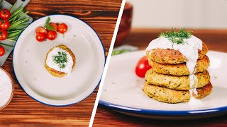 Beignets De Courgettes Au Four  Recette Facile et Rapide [upl. by Rossing]