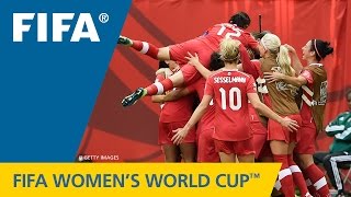 Canada v Switzerland  FIFA Womens World Cup 2015  Match Highlights [upl. by Licastro21]