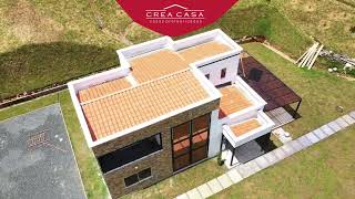 CreaCasa Casas Prefabricadas Medellin [upl. by Thaddeus]