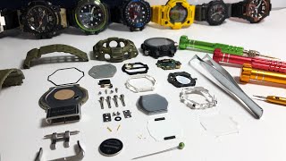 Whats inside the GW9400 triple sensor series Rangeman GShock watch [upl. by Ydnil]