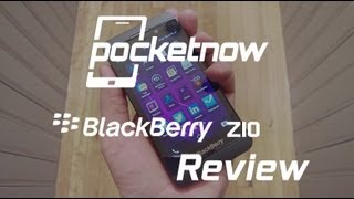 BlackBerry Z10 Review  Pocketnow [upl. by Halehs806]