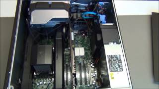 Dell Precision T3610 Workstation with Xeon and AMD Firepro W7000 system tour [upl. by Ellertal]