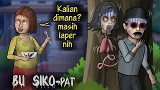 Bu Siko Tetangga Seram Setan pun ketakutan  Kompilasi HORORKOMEDI  Kartun Hantu Lucu Kuyang [upl. by Henni162]