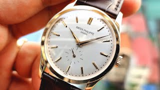 Đẳng Cấp Patek Philippe Calatrava Manual Winding 5196R001  ICS Authentic [upl. by Hogg670]