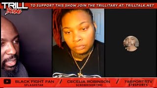 TRILL BOXING Talk Goes off on Fred barbershop conversation for letting a white man come at them [upl. by Tcideneb964]