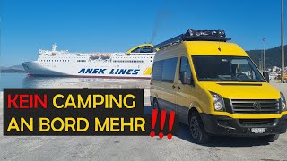 EXKLUSIV❗️・ANEK stellt Camping an Bord 2025 EIN ・Alle Infos ⛴️ [upl. by Lenhart]