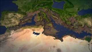 Isolation and partial desiccation of the Mediterranean  the onset of the Messinian Salinity Crisis [upl. by Rolfe]