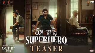 Maa Nanna Super Hero Teaser  Sudheer Babu  Sayaji Shinde  Sai Chand  Abhilash Kankara [upl. by Besnard]