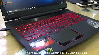 Mở hộp Laptop Gaming Lenovo Legion Y520 15IKBN [upl. by Refinne448]