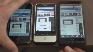 HTC Legend Browser Test  Pocketnow [upl. by Thornton]