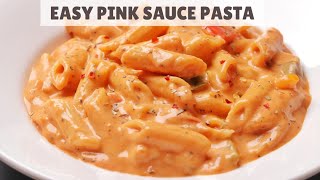 RestaurantStyle Creamy PINK SAUCE PASTA With Important Tips  रेस्टोरेंट जैसी पिंक सॉस पास्ता [upl. by Ahtibbat416]