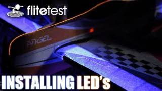 Flite Test  Installing LEDs  FLITE TIP [upl. by Nnaegroeg]