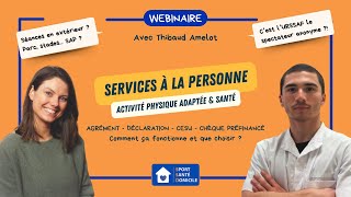 Replay Webinaire  Services à la personne [upl. by Uriia]